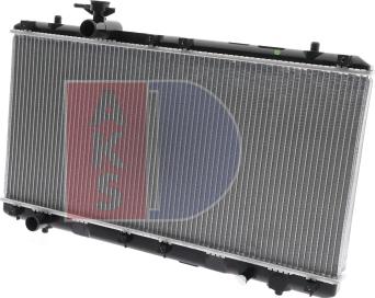 AKS Dasis 322006N - Radiateur, refroidissement du moteur cwaw.fr