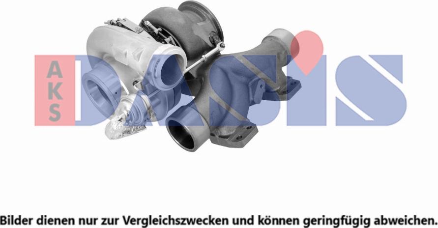 AKS Dasis 295004N - Turbocompresseur, suralimentation cwaw.fr