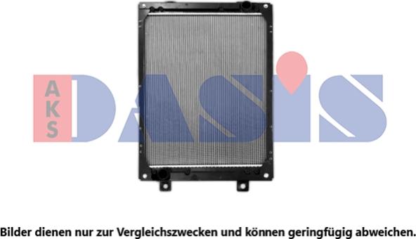 AKS Dasis 290020N - Radiateur, refroidissement du moteur cwaw.fr