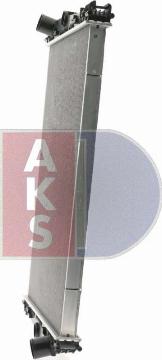 AKS Dasis 290210S - Radiateur, refroidissement du moteur cwaw.fr