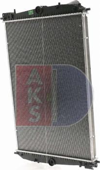 AKS Dasis 290210S - Radiateur, refroidissement du moteur cwaw.fr