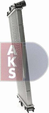 AKS Dasis 290210S - Radiateur, refroidissement du moteur cwaw.fr