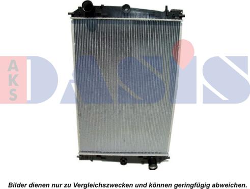 AKS Dasis 290210S - Radiateur, refroidissement du moteur cwaw.fr