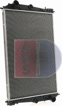 AKS Dasis 290210S - Radiateur, refroidissement du moteur cwaw.fr