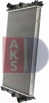 AKS Dasis 290210S - Radiateur, refroidissement du moteur cwaw.fr