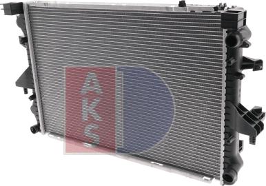 AKS Dasis 240000N - Radiateur, refroidissement du moteur cwaw.fr