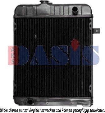 AKS Dasis 260004N - Radiateur, refroidissement du moteur cwaw.fr