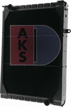 AKS Dasis 261580N - Radiateur, refroidissement du moteur cwaw.fr