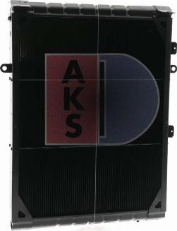 AKS Dasis 261580N - Radiateur, refroidissement du moteur cwaw.fr