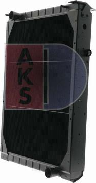 AKS Dasis 261580N - Radiateur, refroidissement du moteur cwaw.fr