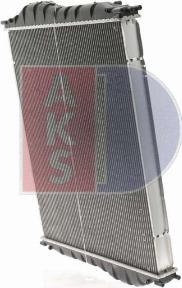 AKS Dasis 261870N - Radiateur, refroidissement du moteur cwaw.fr