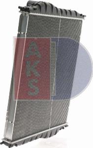 AKS Dasis 261870N - Radiateur, refroidissement du moteur cwaw.fr