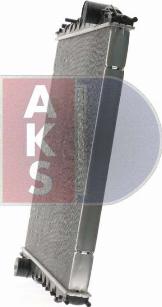 AKS Dasis 261870N - Radiateur, refroidissement du moteur cwaw.fr