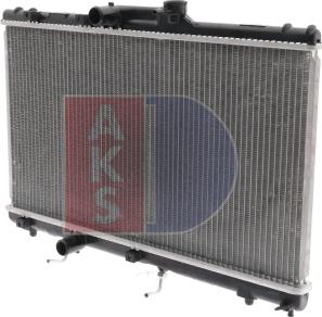 AKS Dasis 210460N - Radiateur, refroidissement du moteur cwaw.fr