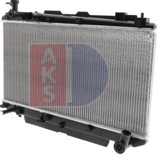 AKS Dasis 210049N - Radiateur, refroidissement du moteur cwaw.fr