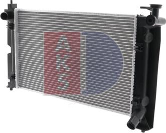 AKS Dasis 210041N - Radiateur, refroidissement du moteur cwaw.fr