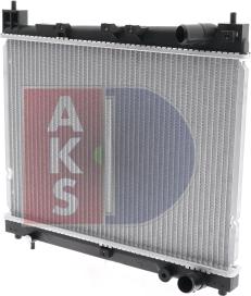 AKS Dasis 210029N - Radiateur, refroidissement du moteur cwaw.fr