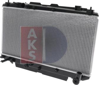 AKS Dasis 210158N - Radiateur, refroidissement du moteur cwaw.fr