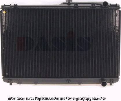 AKS Dasis 211600N - Radiateur, refroidissement du moteur cwaw.fr