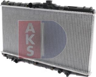 AKS Dasis 211010N - Radiateur, refroidissement du moteur cwaw.fr