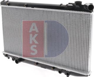 AKS Dasis 211260N - Radiateur, refroidissement du moteur cwaw.fr