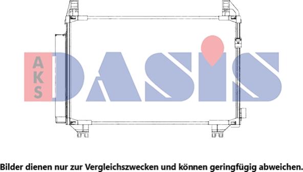 AKS Dasis 212056N - Condensateur, climatisation cwaw.fr