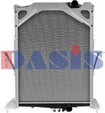 AKS Dasis 280024N - Radiateur, refroidissement du moteur cwaw.fr