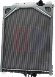 AKS Dasis 280024X - Radiateur, refroidissement du moteur cwaw.fr