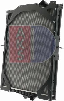 AKS Dasis 280100N - Radiateur, refroidissement du moteur cwaw.fr