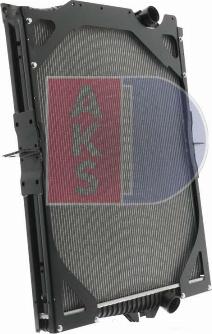 AKS Dasis 280100N - Radiateur, refroidissement du moteur cwaw.fr