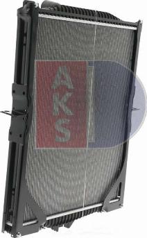 AKS Dasis 280100N - Radiateur, refroidissement du moteur cwaw.fr