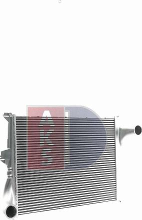 AKS Dasis 287006N - Intercooler, échangeur cwaw.fr