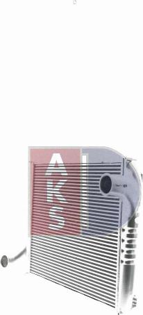 AKS Dasis 287006N - Intercooler, échangeur cwaw.fr