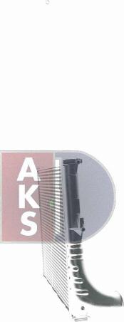 AKS Dasis 287006N - Intercooler, échangeur cwaw.fr