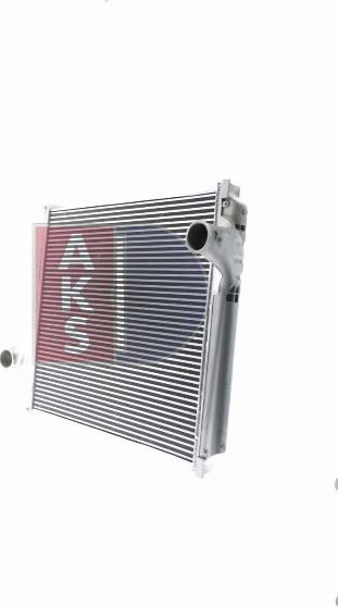 AKS Dasis 287015N - Intercooler, échangeur cwaw.fr