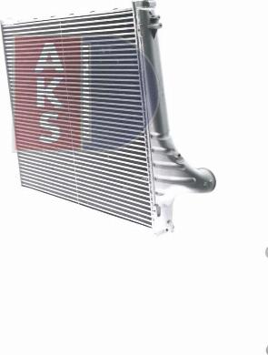 AKS Dasis 287015N - Intercooler, échangeur cwaw.fr