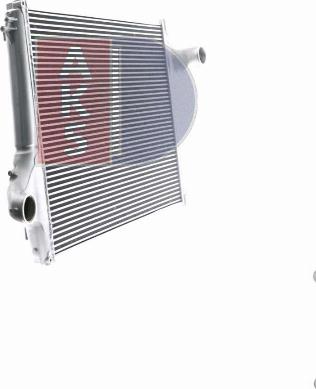 AKS Dasis 287015N - Intercooler, échangeur cwaw.fr