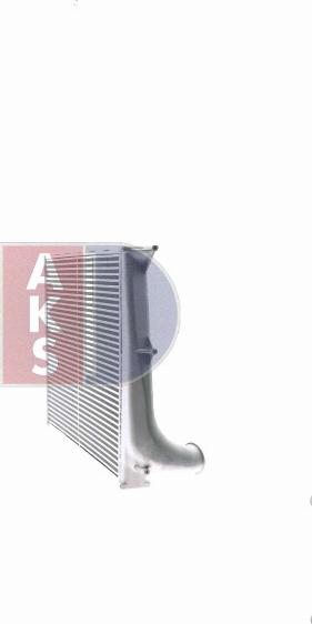 AKS Dasis 287100N - Intercooler, échangeur cwaw.fr