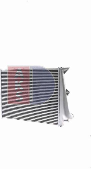 AKS Dasis 287100N - Intercooler, échangeur cwaw.fr