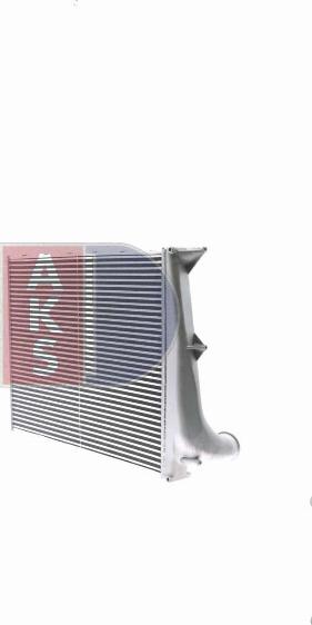 AKS Dasis 287100N - Intercooler, échangeur cwaw.fr