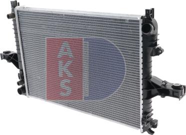 AKS Dasis 220001N - Radiateur, refroidissement du moteur cwaw.fr