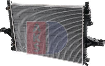 AKS Dasis 220016N - Radiateur, refroidissement du moteur cwaw.fr