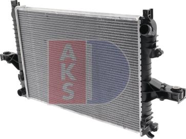 AKS Dasis 220025N - Radiateur, refroidissement du moteur cwaw.fr