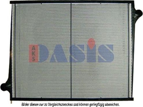 AKS Dasis 270005N - Radiateur, refroidissement du moteur cwaw.fr