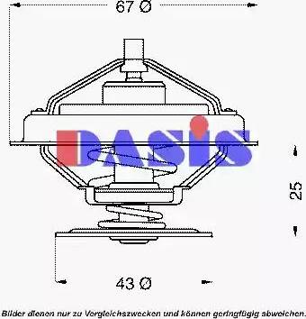 AKS Dasis 750909N - Thermostat d'eau cwaw.fr