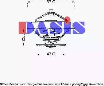 AKS Dasis 750411N - Thermostat d'eau cwaw.fr