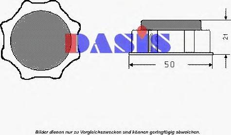 AKS Dasis 751662N - Bouchon de radiateur cwaw.fr