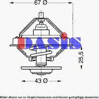 AKS Dasis 751873N - Thermostat d'eau cwaw.fr