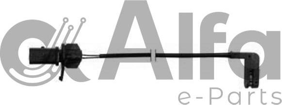 Alfa e-Parts AF07927 - Contact d'avertissement, usure des plaquettes de frein cwaw.fr