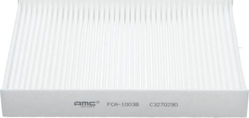 AMC Filter FCA-10038 - Filtre, air de l'habitacle cwaw.fr